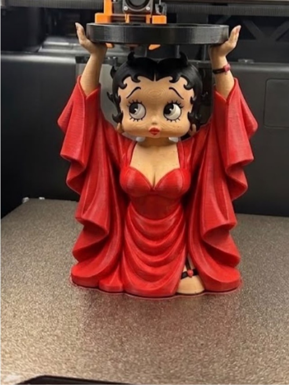 Betty boop candle holder